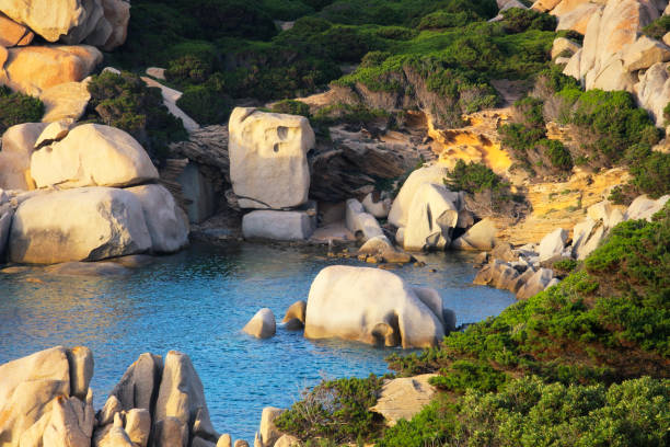 istock Sunset in Cala Spinosa, Capo Testa, Sardinia, Italy, Europe 1497346908