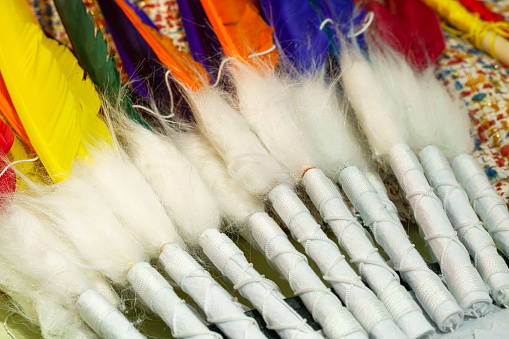 feather decoration