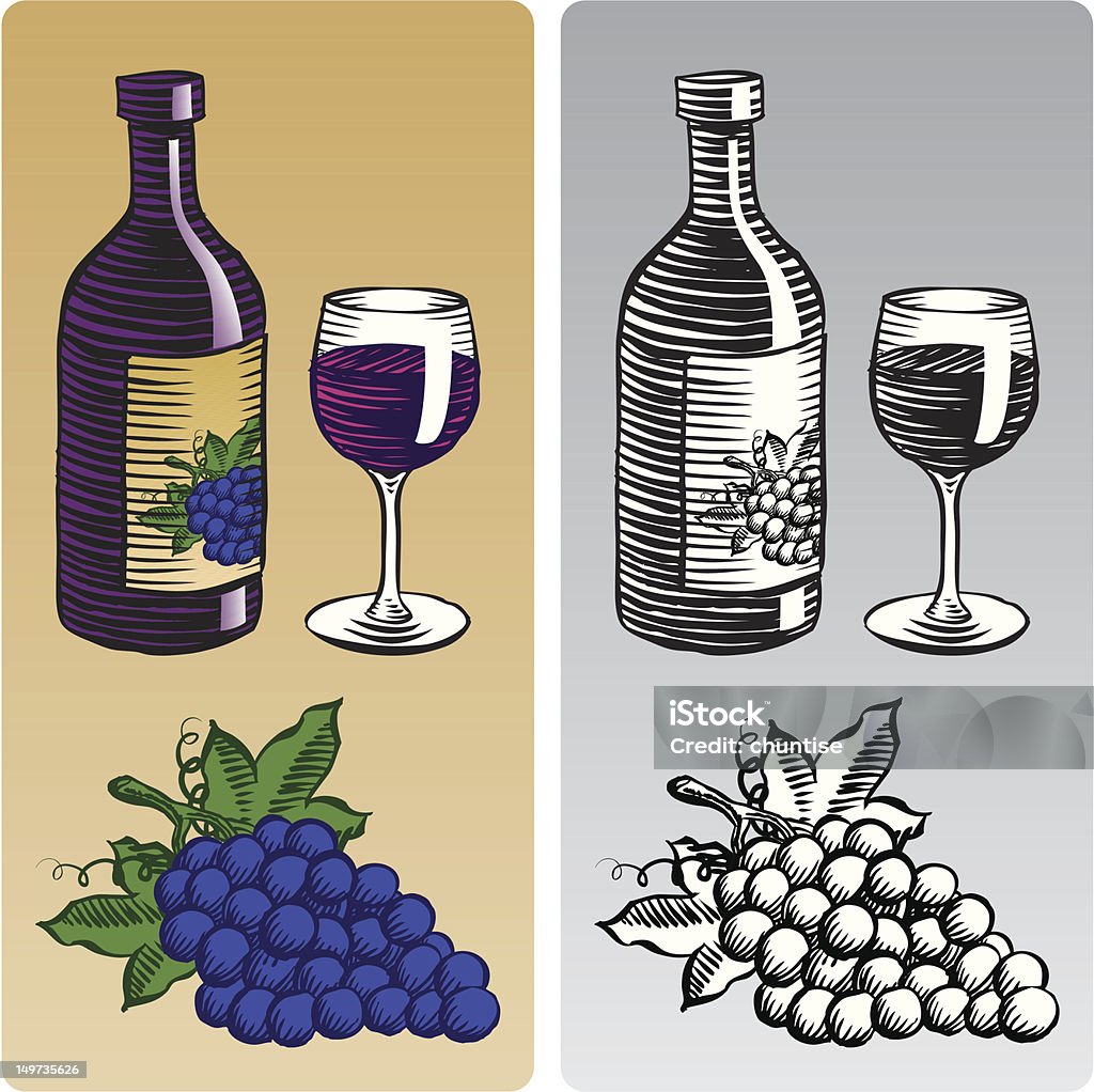 Du vin - clipart vectoriel de En verre libre de droits