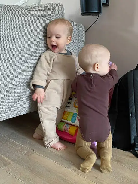 Photo of Happy baby twin