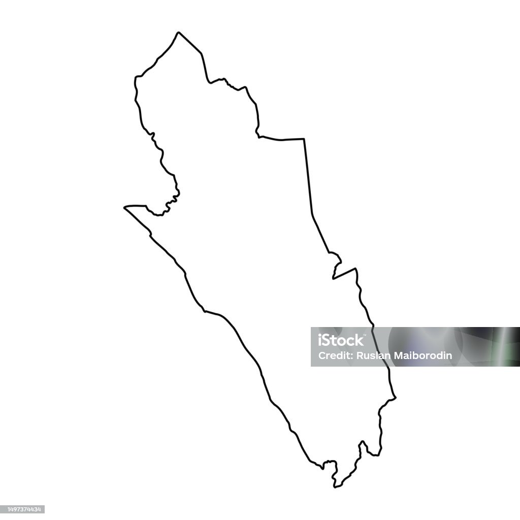 Merthyr County Merthyr Tydfil County Borough Map District Of Wales Vector Illustration ...