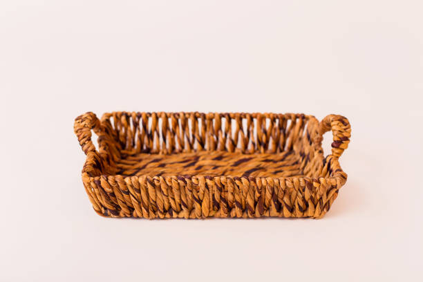 istock Closeup of a basket on a white background 1497376254