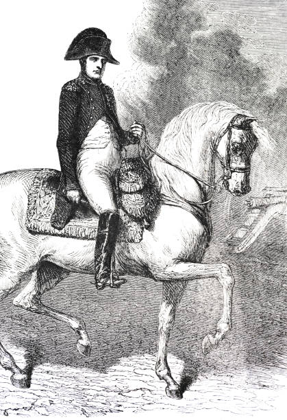 istock Napoleon Bonaparte riding his horse Marengo 1497384276