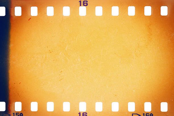 istock Dusty and grungy 35mm film texture or surface 1497397911