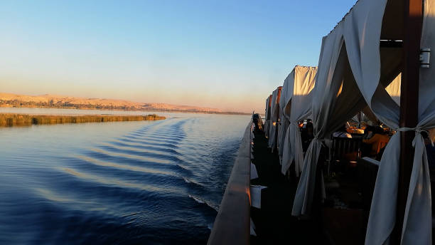 istock Sunset Nile River Cruise in Egypt. 1497413397
