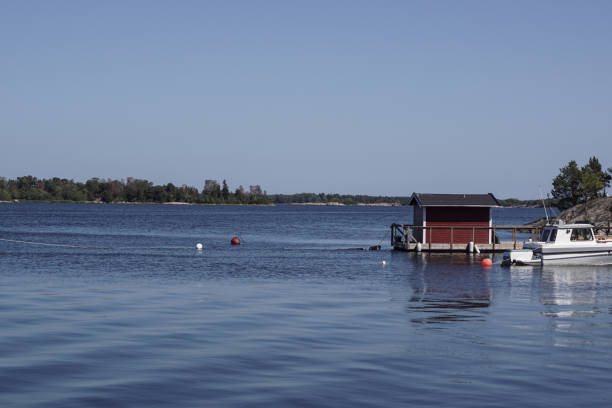 istock Scenic view of archipelago against clear sky 1497434967