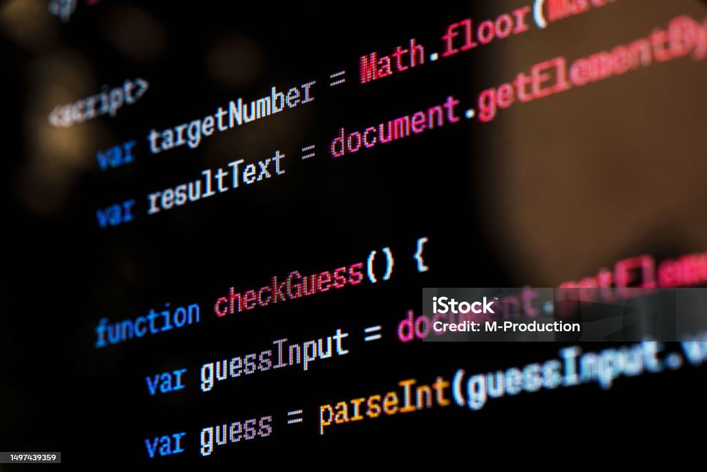Java Script Source Code On The Screen Stock Photo Download Image Now Java Script Source Code On The Screen Stock Photo Download Image Now