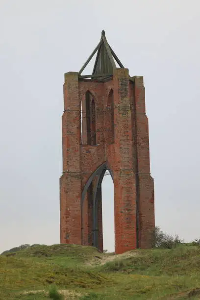 Großes Kaap auf einer Düne auf der Insel Borkum