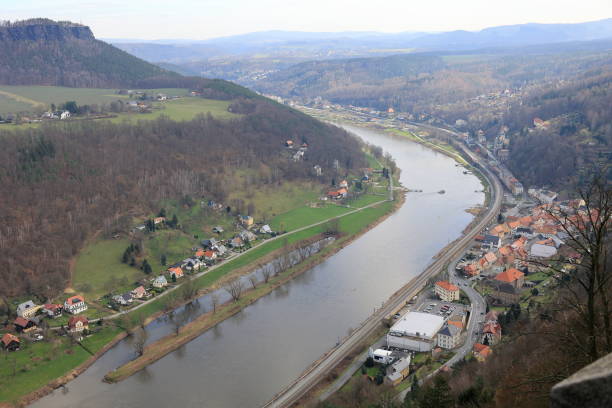istock Blick auf die Elbe bei Bad Schandau 1497443829
