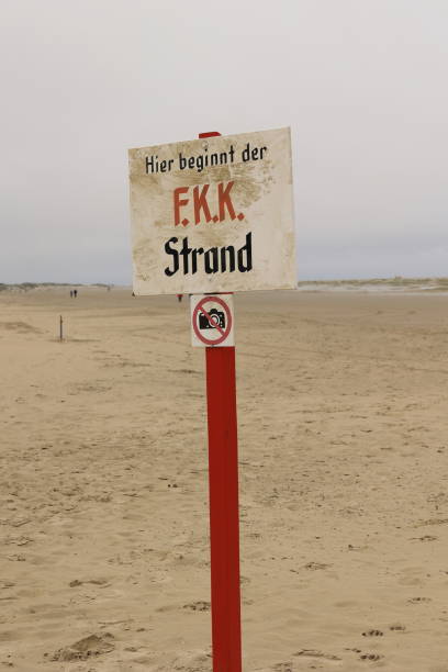 istock Reference to a nudist beach on the island of Borkum 1497443976