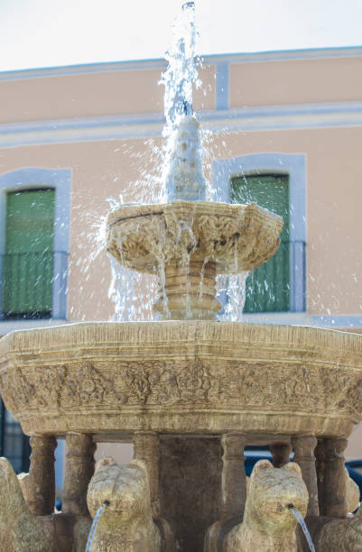 istock Alhambra Lions fountain replica 1497445571