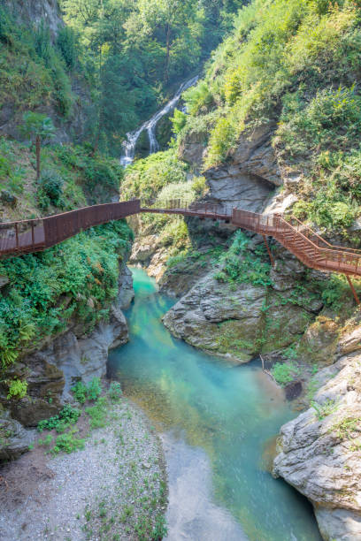 istock The waterfall and chasm Orido di Bellano - Lago di Como lake. 1497446696