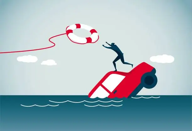 Vector illustration of Accidents and Disasters