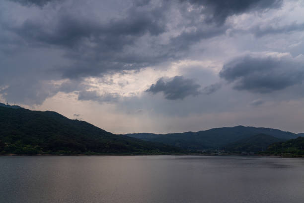 istock a beautiful view of the lake 1497452341