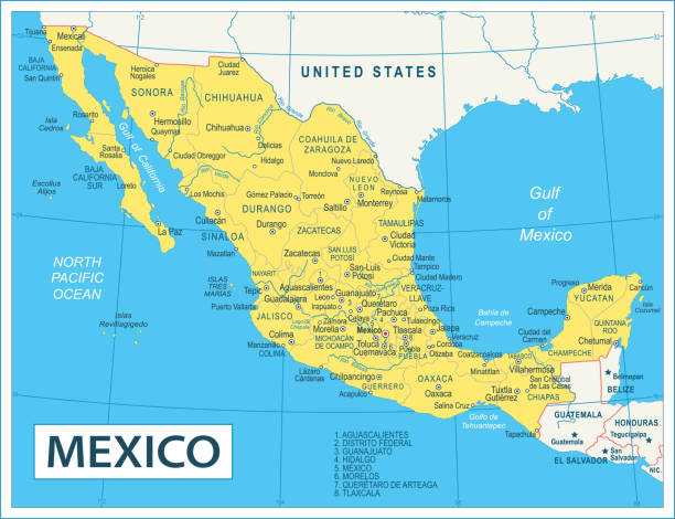 Mexico Mapbasic 150+ Durango Mexico Stock Illustrations, Royalty-Free Vector Graphics ...