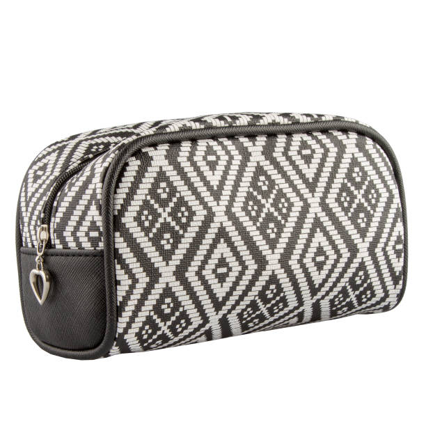 istock Stylish cosmetic bag. Cosmetic bag on a white background. 1497458464