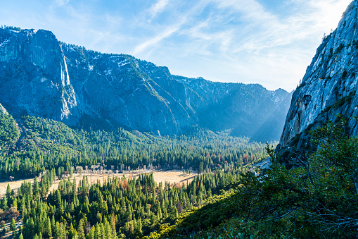 The Upper Yosemite Trail in Yosemite National Park