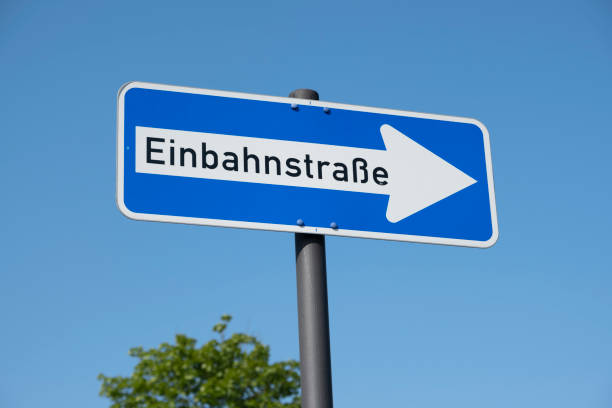 istock Sign one-way traffic Germany 1497462513