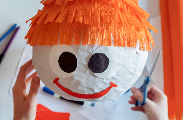 istock Making a pinata sculpture out of paper 1497467777