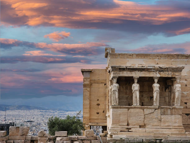 istock Temple in Greece at sunset 1497474780
