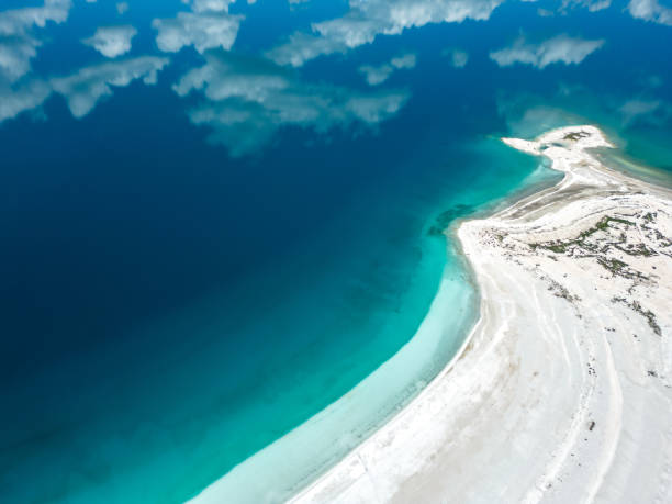 istock Aerial view of Lake Salda in Burdur , Turkey 1497475475