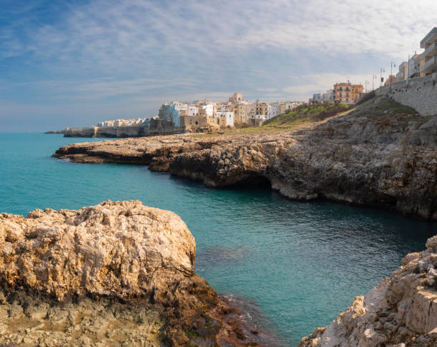 istock Polignano a Mare - The town over the clifs. 1497504803