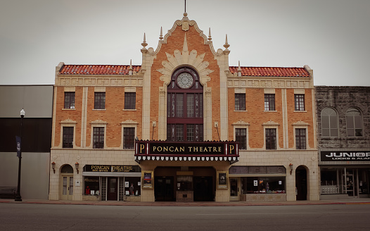 A beautiful theater building in Ponca City, Theater