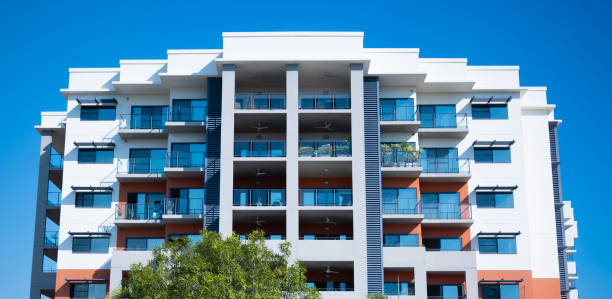 istock A Strong-looking Statuesque High-rise Apartment Building 1497541837