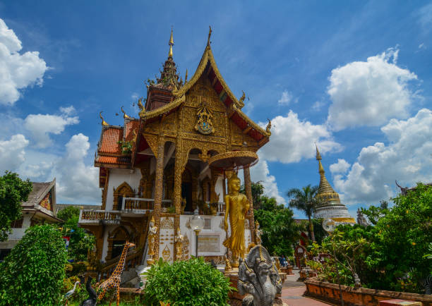 istock Buddhist temple in Chiang Mai, Thailand 1497553541