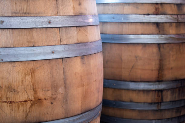 istock Wooden Barrels Close-up 1497560041