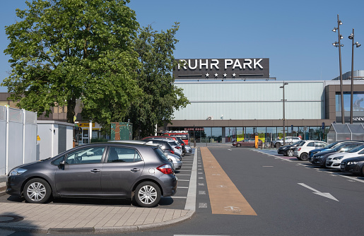 Shopping mall center  Ruhr Park in city Bochum Germany