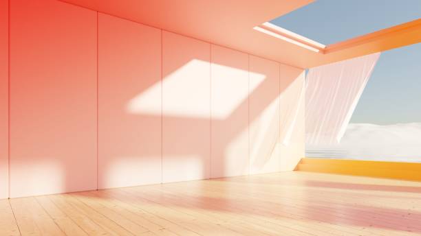 istock modern house at the lake, moody mountain background, 3d render, 3d illustration 1497591171