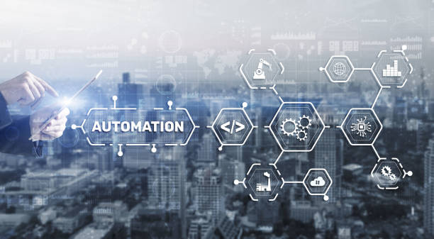 istock Automation Concept Innovation. Improving Productivity Solutions for your business 1497592677