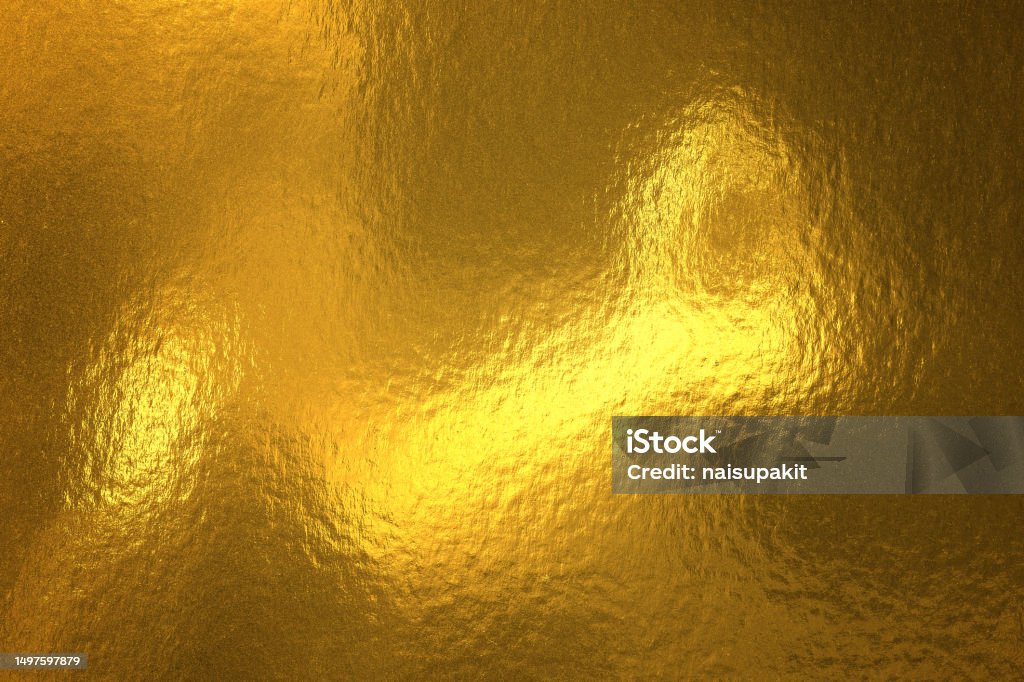 Gold Background Or Texture And Gradients Shadow Stock Photo - Download ...