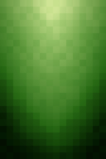 Abstract background with vertical pixel square shapes. Dark green mosaic pattern gradating to light green. Design texture elements for banners, covers, posters, backdrops, walls. Vector illustration.