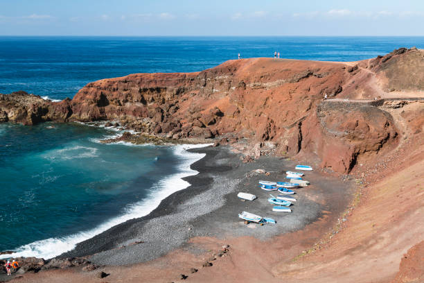 istock El Golfo Beach In Lanzarote, Spain 1497615336