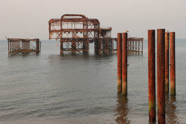 istock Relic To Old Seaside Times In Brighton 1497618862