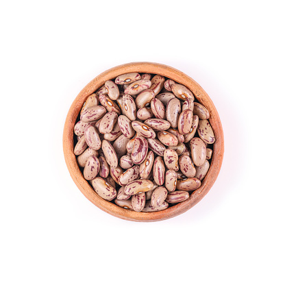 Rajma Chitra (Speckled Kidney Beans), Spotted kidney beans in Pottery