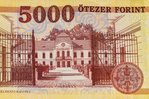 Number 20 Pattern Design on Banknote