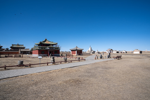 Erdene Zuu Monastery, is probably the earliest surviving Buddhist monastery in Mongolia. Its part of the Orkhon Valley Cultural Landscape UNESCO World Heritage Site
