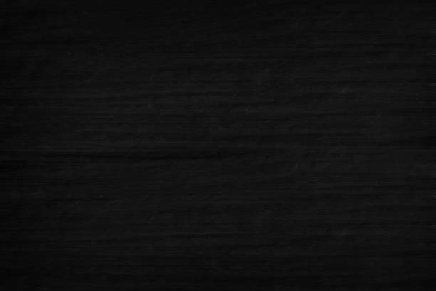 istock Wood black background long. Dark texture blank for design 1497672235