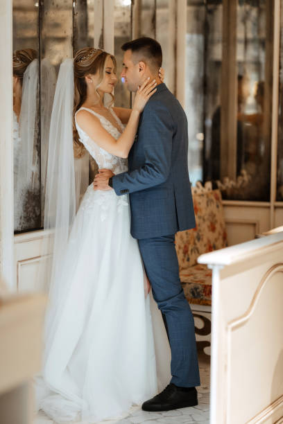 istock bride and groom inside a cocktail bar 1497672236