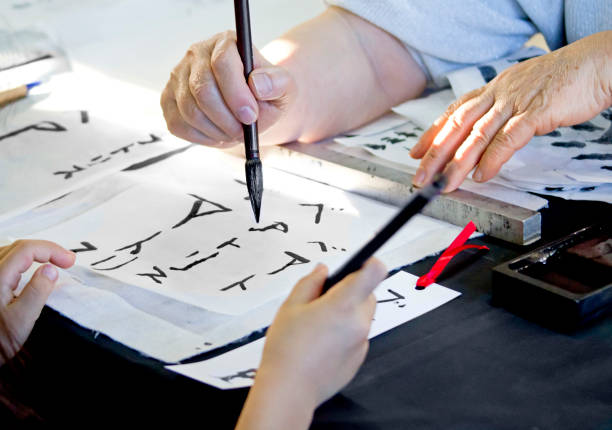 Traditional Japanese calligraphy, shodo