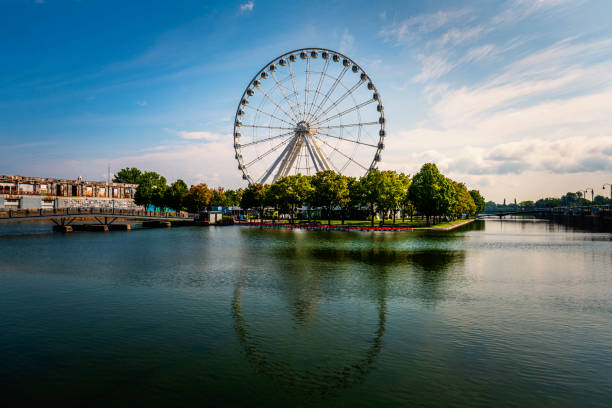 ferris wheel in Montreal in Canada