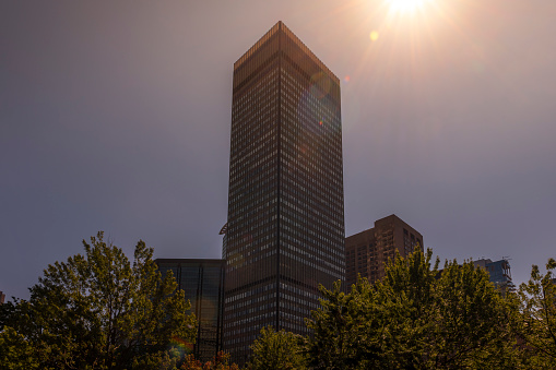 skyscraper in Montreal