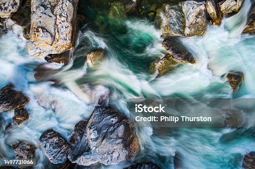 istock Directly above looking down at rushing rapid river from snowmelt in the mountains 1497731066
