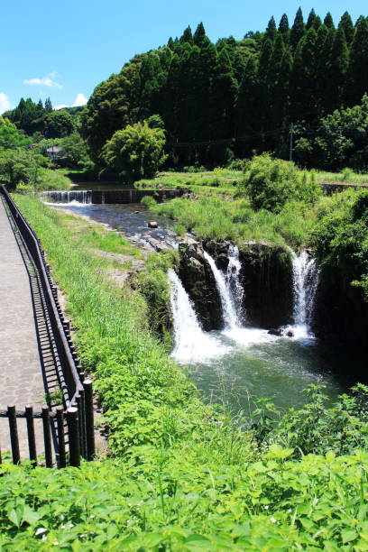 istock Waterfall seen from the stone bridge of Kanayama Bridge 1497737158