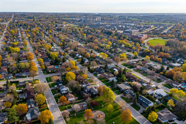 istock Aerial view of Chedoke Stairs Cliffview Park, Hamilton, Canada 1497740613