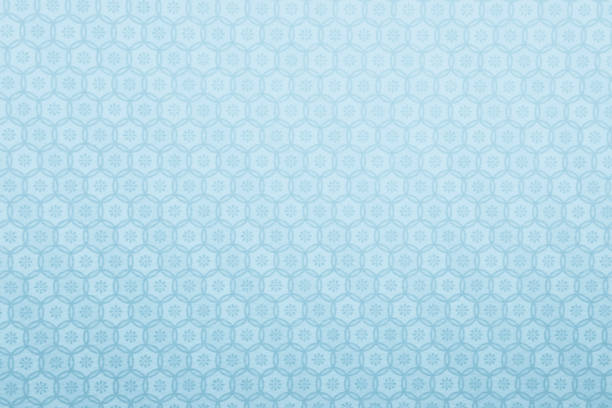 Blue background of Japanese paper