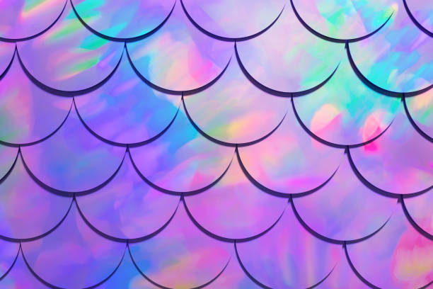 istock 3d render of beautiful Mermaid fish scale background 1497757336